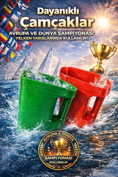 Çamçak Optimist Teknesi Su Boşaltma kabı (2 ADET)