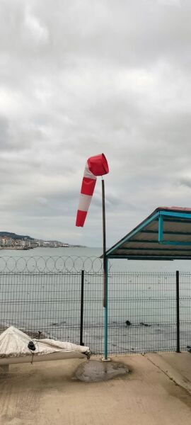 Yol Rüzgar Yön Göstergesi (Windsock)50 cm / 2 Metre B50