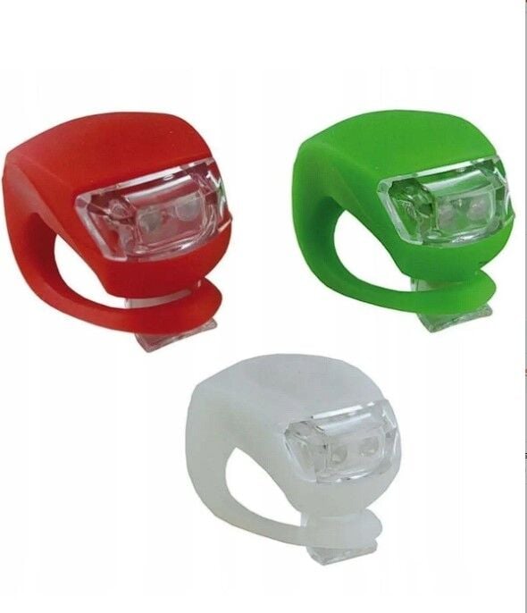 Pilli LED Seyir Feneri – Kırmızı / Yeşil / Beyaz (3’lü Set)