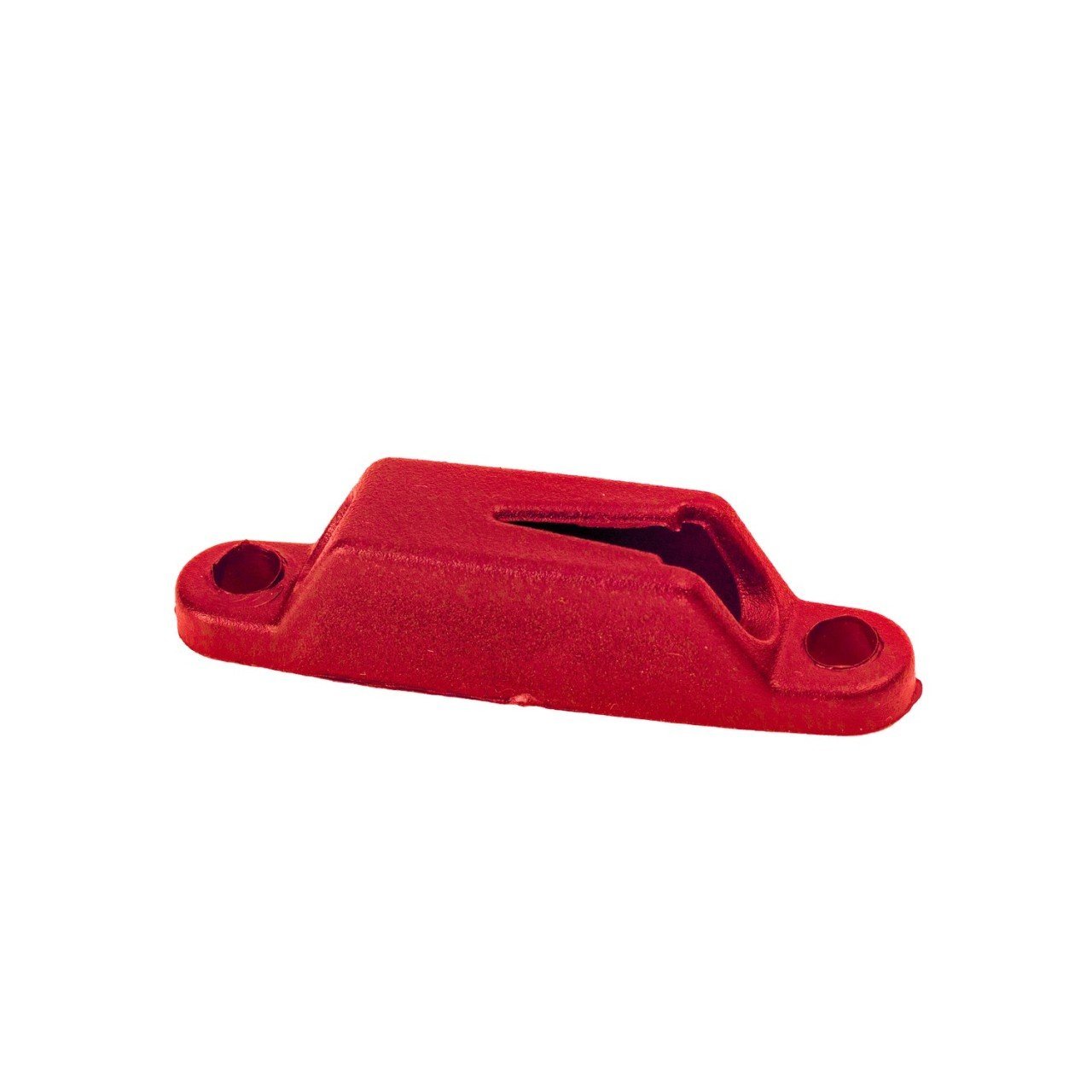 Abrazadera de plástico rojo
