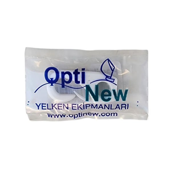 Plastik Şakıl Beyaz - Optimist Salma ve Çamcak Emniyet İpi Kanca Şakıl 430
