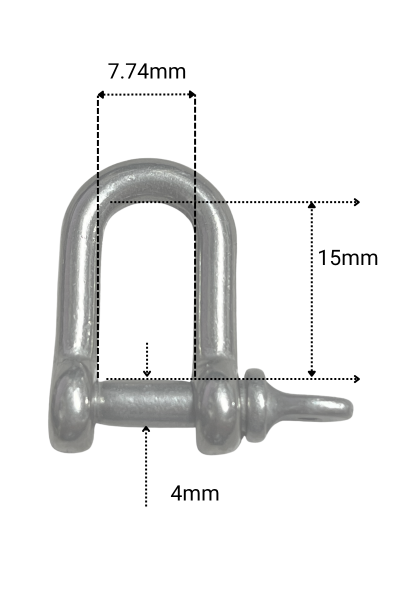 U Kilit Yuvarlak 4 mm 525