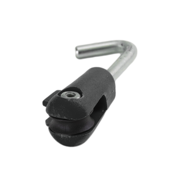 Kancalı Makara Göbek Plastik Siyah 656 – Dayanıklı Plastik Makara