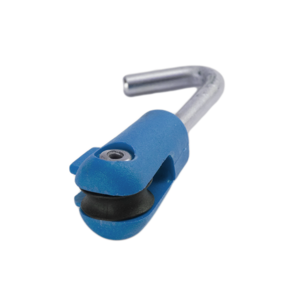 Kancalı Makara Göbek Plastik Mavi 657 – Dayanıklı Plastik Makara