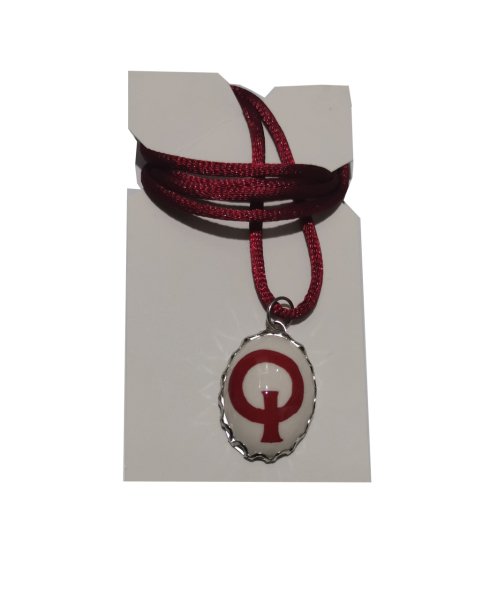 Çini Q Kolye Kırmızı 1907