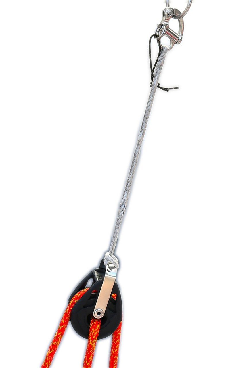 İskota Üst Sistem 38mm Makaralı - Optimist Bumba Kontrol ve İskota Sistemi 694