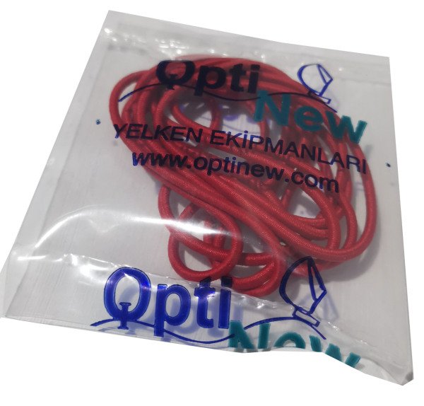 Çamçak Emniyet Lastiği 3mm Kırmızı 1455