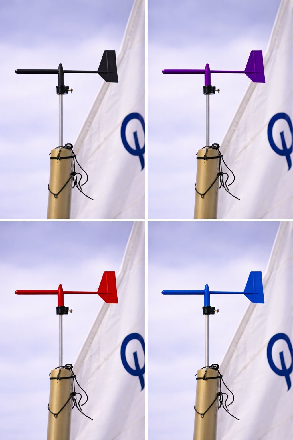 Rüzgar Gülü 40cm Şişi Vidalı