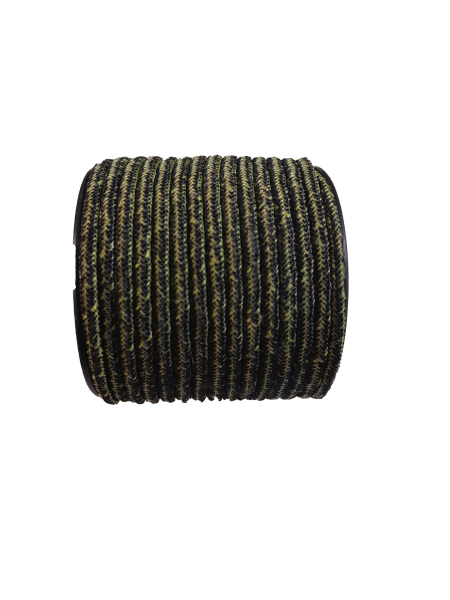 2.5 mm Top ip sarı siyah kırçıllı ip 1545