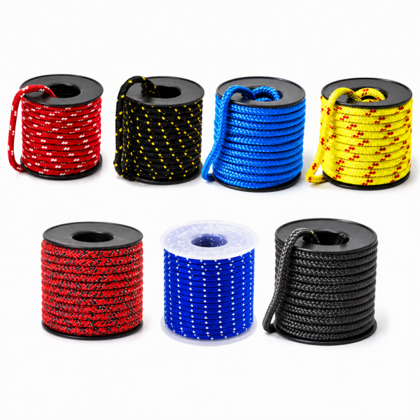 Yelkenci İpi 4 mm | 8 Metre Polyester Dayanıklı Halat 1556