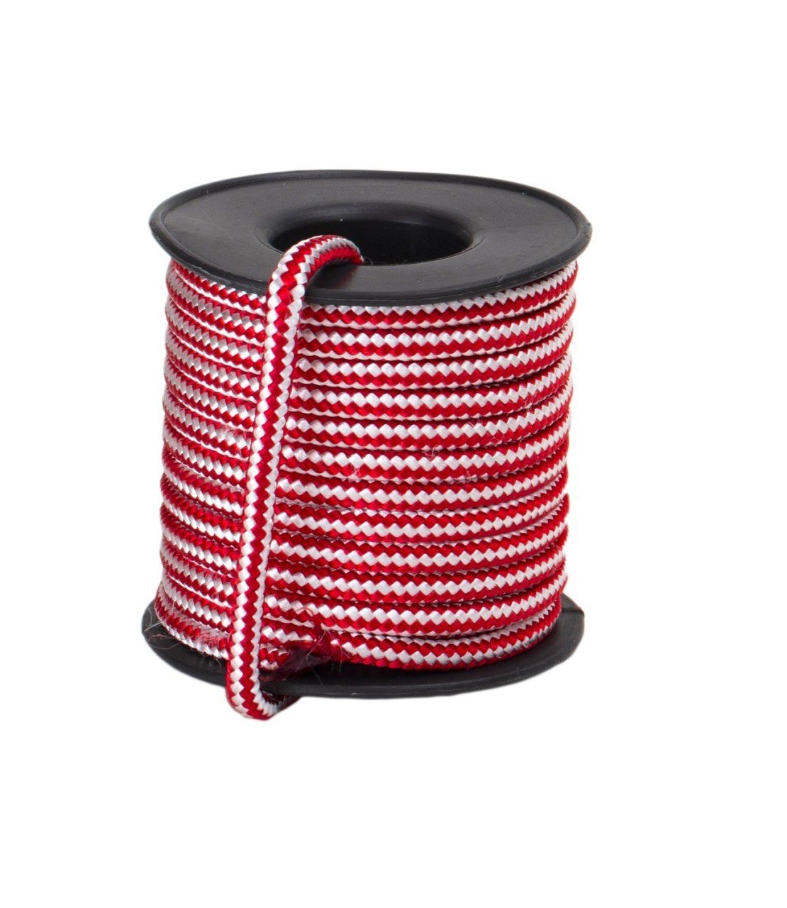 4mm İp Kırmızı Beyaz Çizgili 8mt 1557