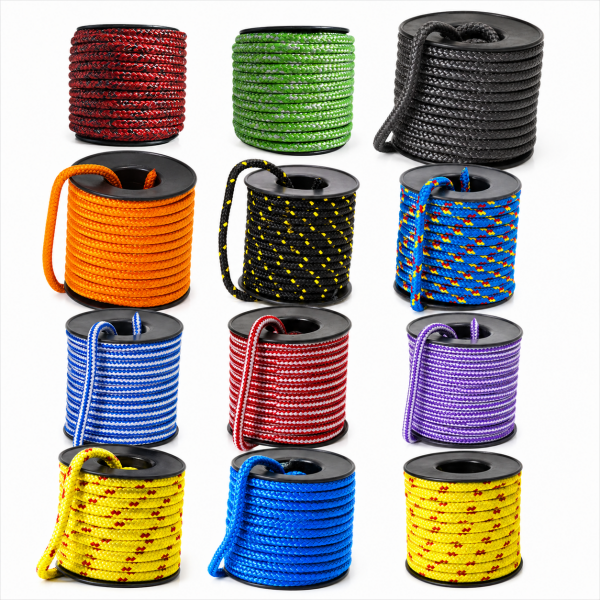 Yelkenci İpi 4 mm / 8 Metre Rulo - 13 Farklı Renk Seçeneği 1558