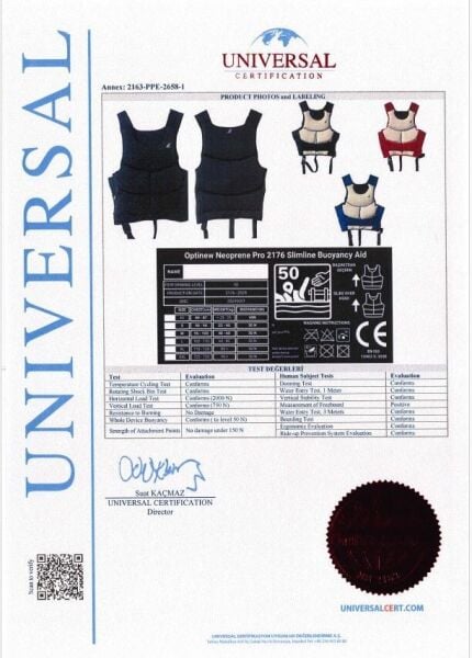 Can Yelek Neopren  2167