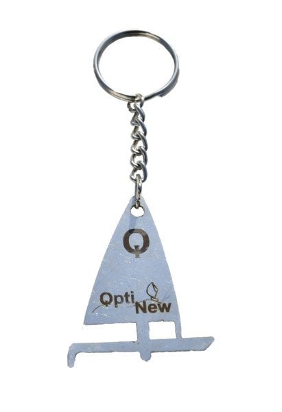 Laser Metal Anahtarlık - Paslanmaz Çelik Şık Denizci Tasarımı 1904