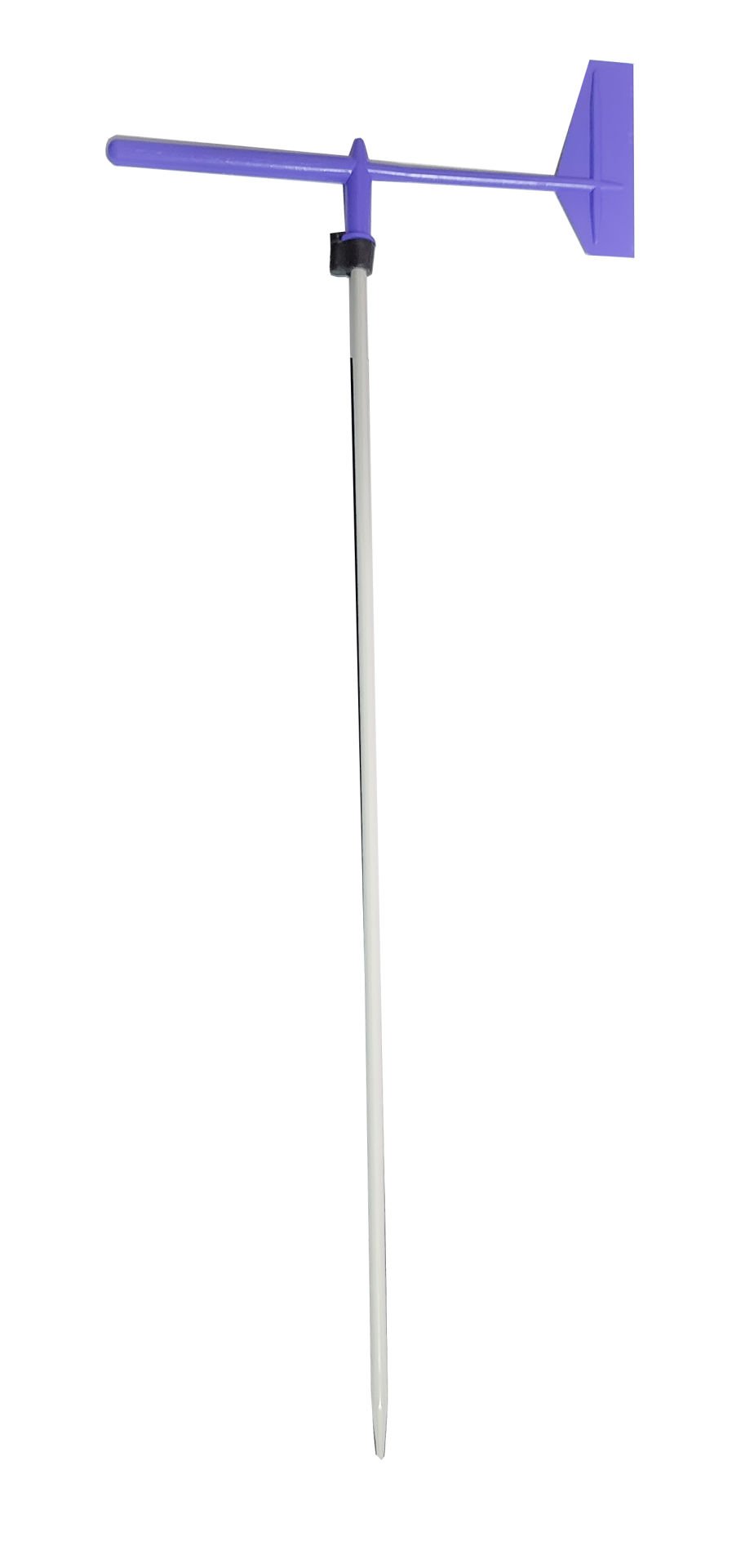 Rüzgar gülü 40cm Şişi Vidalı Mor Başlı 358