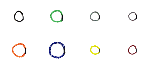 Bileklik Kırmızı Beyaz 1930