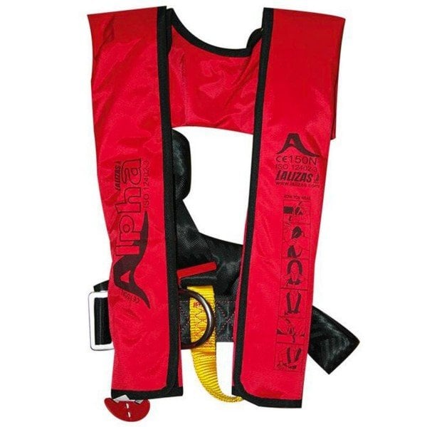 Lalizas Alpha Şişme Can Yeleği - Manuel Tüplü ve Konforlu Tasarım 2178