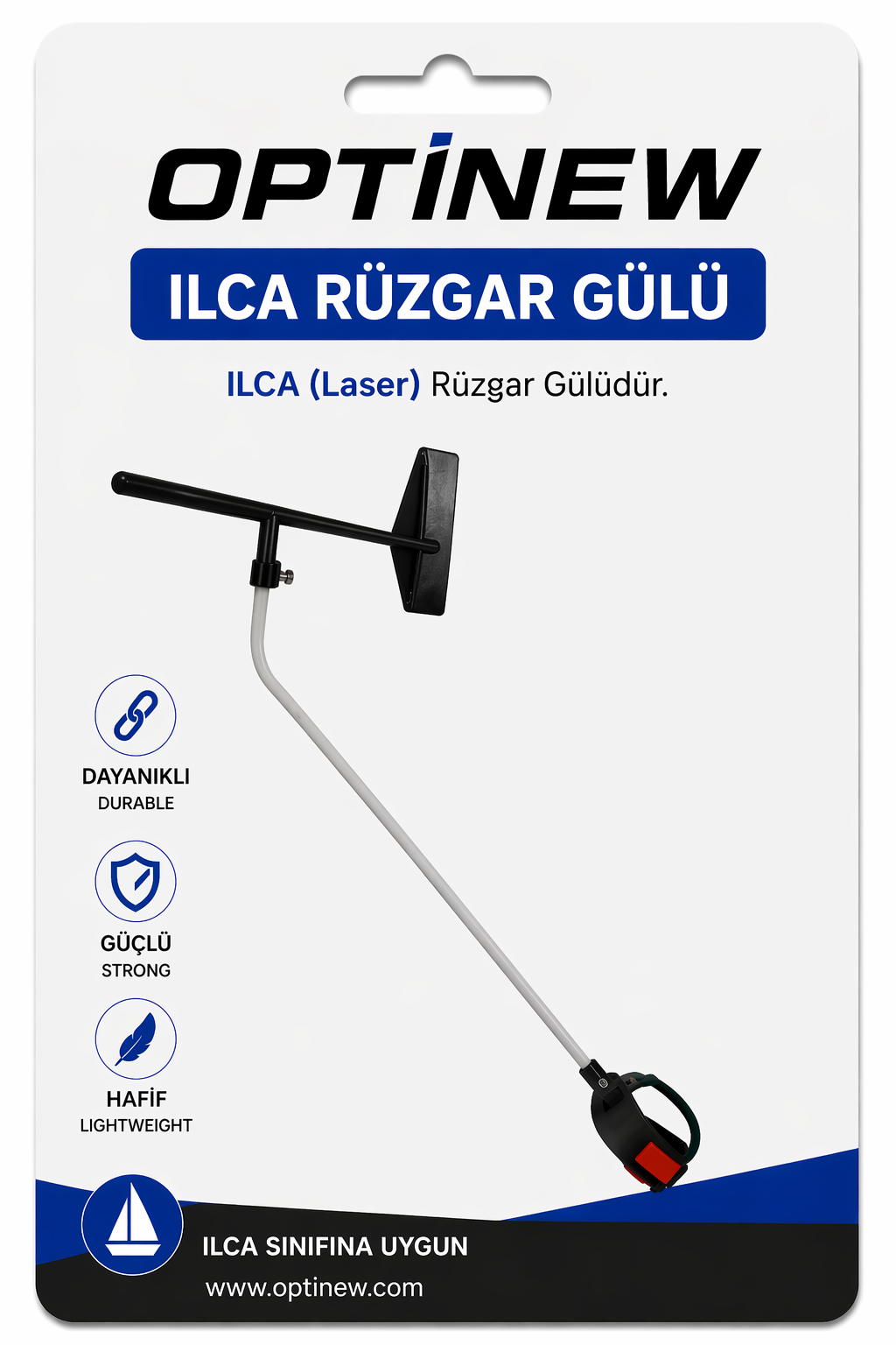 Ilca (Laser) Rüzgar Gülü Siyah
