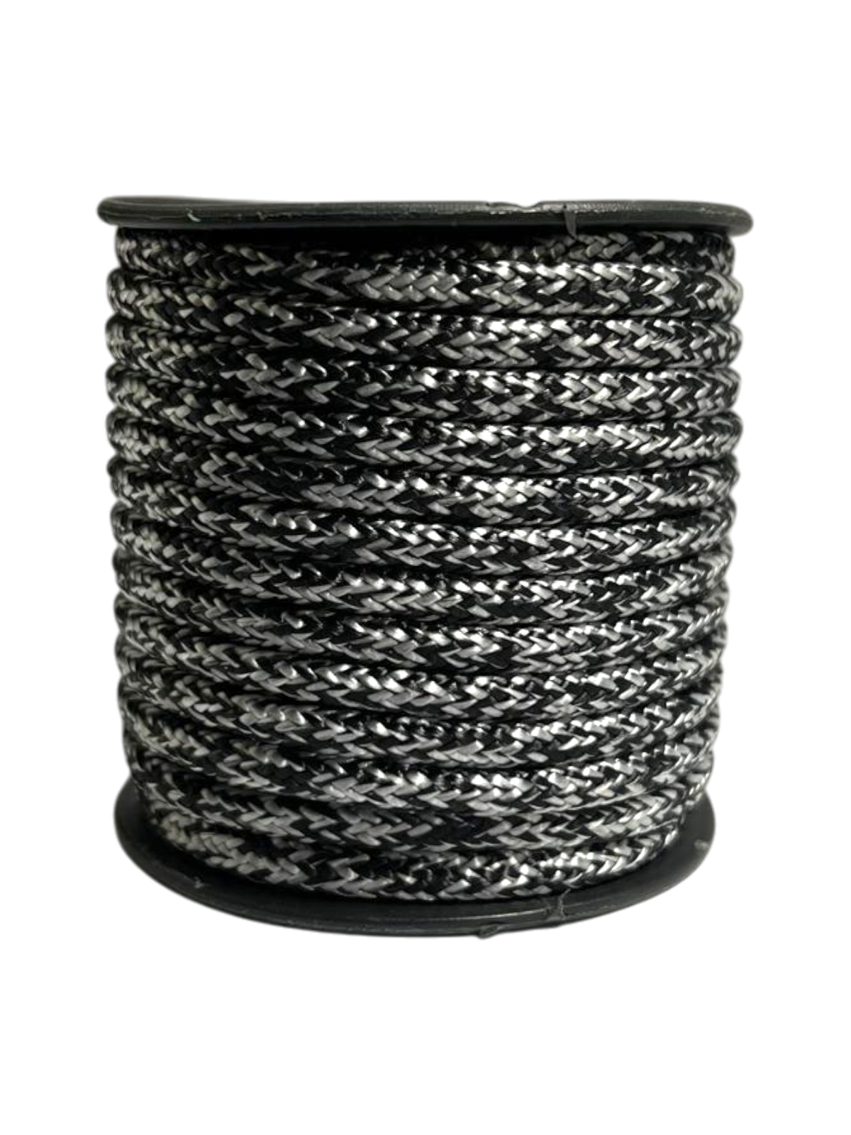 4mm Kırmızı Beyaz Dyneema İp 8mt Siyah