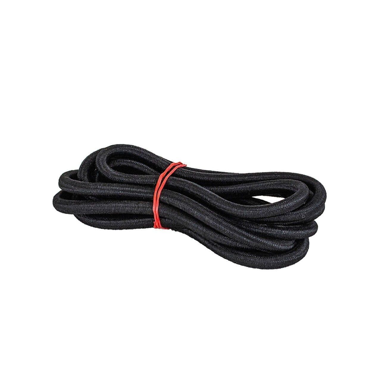 4 mm Yuvarlak Lastik Siyah 6mm