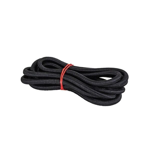4 mm Yuvarlak Lastik Siyah 6mm