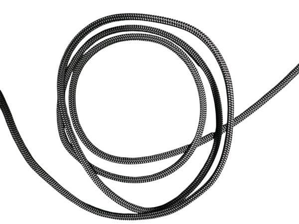 6mm Dyneema Siyah Pupa Palanga İpi 1mt 1597