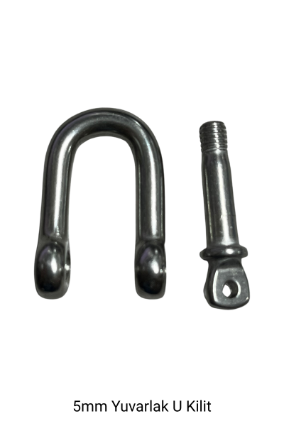 U Kilit Yuvarlak 5 mm