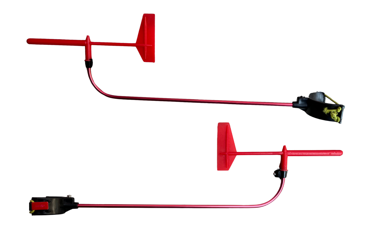 Rüzgar Gülü Vidalı Neon Kırmızı 5570