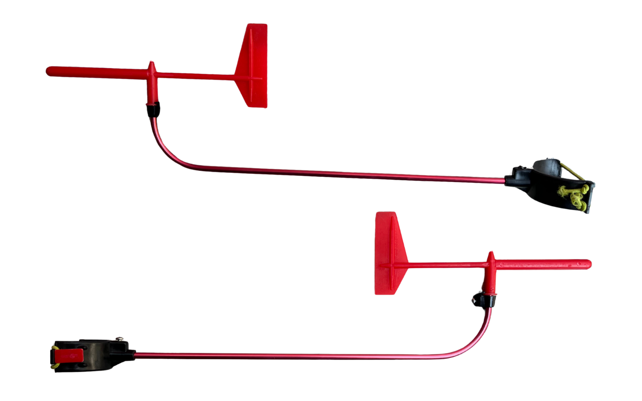 Rüzgar Gülü Vidalı Neon Kırmızı 5570