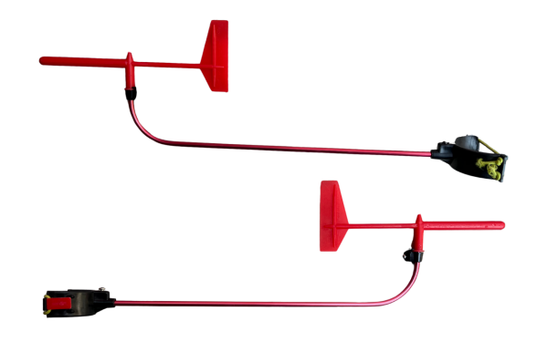 Rüzgar Gülü Vidalı Neon Kırmızı 5570