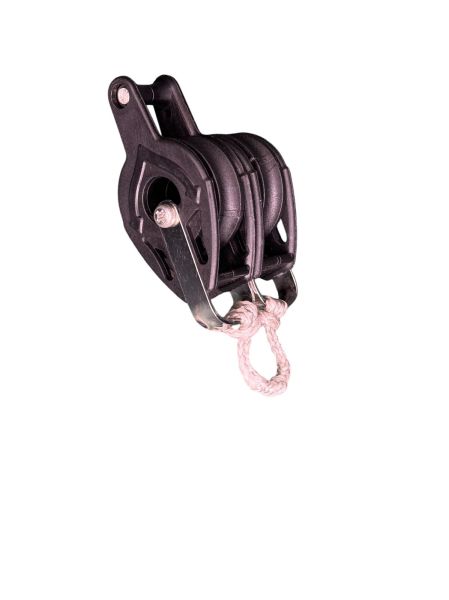 Çift Makaralı Kuyruklu 40mm Bilyalı Makara