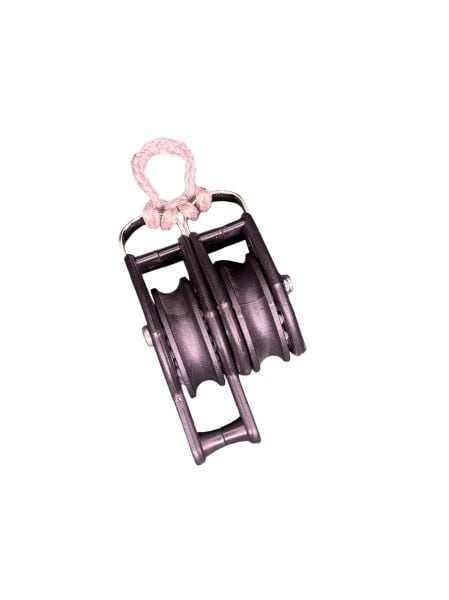 Çift Makaralı Kuyruklu 40mm Bilyalı Makara