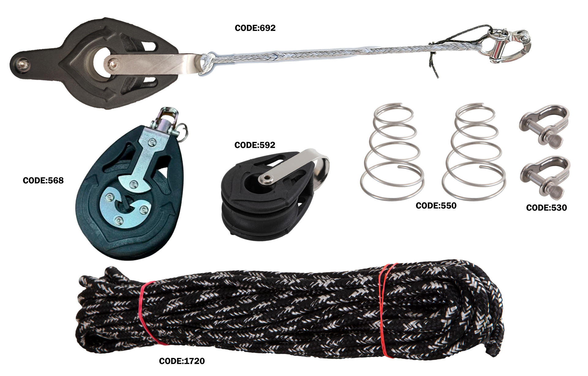 İskota ve Makara Donanımı Yarış Modeli-2