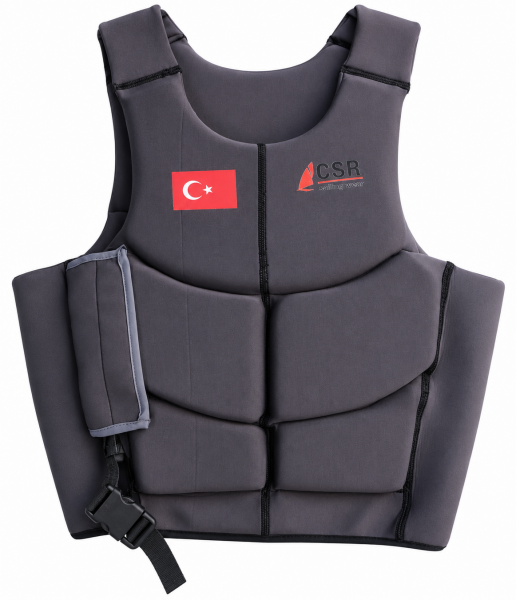 CSR Kaslı Yandan Fermuarlı Can Yelek