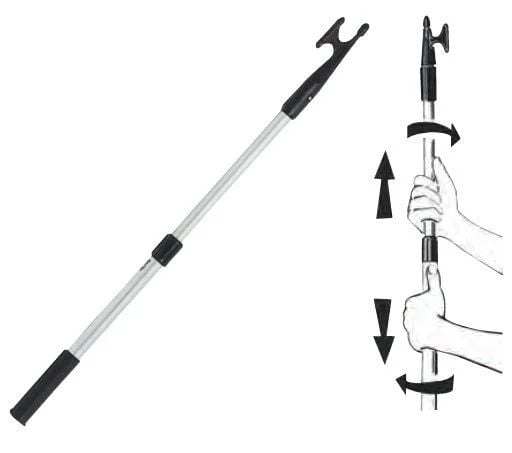 Teleskopik siyah ayarlanabilir  Gönder Kancası M166