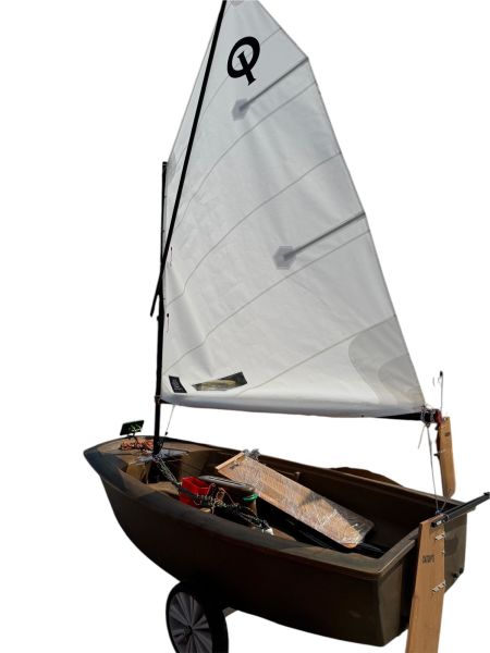 Catopti Tam Donanımlı Plastik Tekne 66 – Optimist Yelkenli Tekne