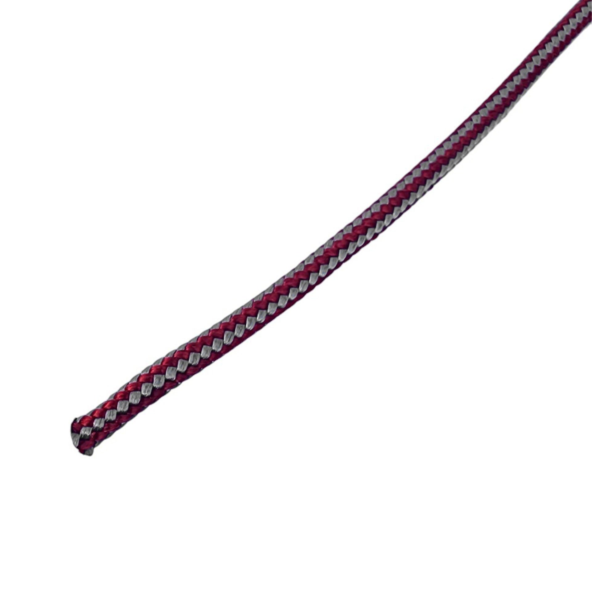 4mm İp Gri Kırmızı 8mt 1564