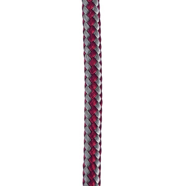 4mm İp Gri Kırmızı 8mt