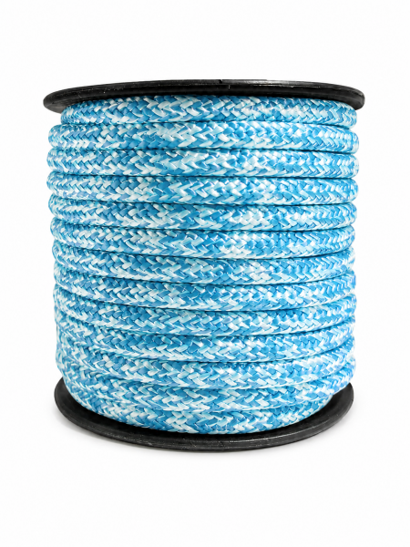 4mm Kırmızı Beyaz Dyneema İp 8mt Mavi