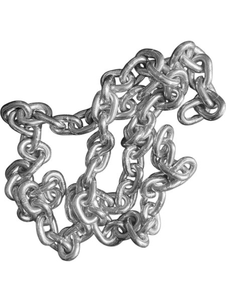 2 Metrelik ZİNCİR KALİBRE, ELEKTRO GALVENİZ 10mm