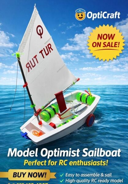 OptiCraft (Optimist Yelkenli Mini Tekne) 1940
